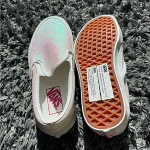 Vans Glitter Slip-On Shoes